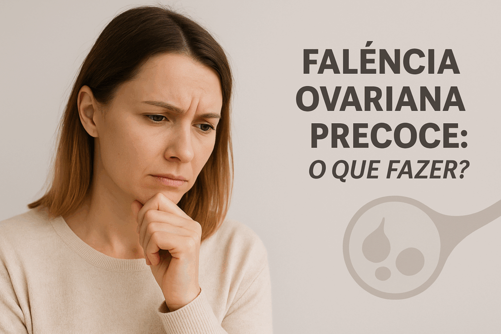 Falência ovariana precoce: o que fazer?